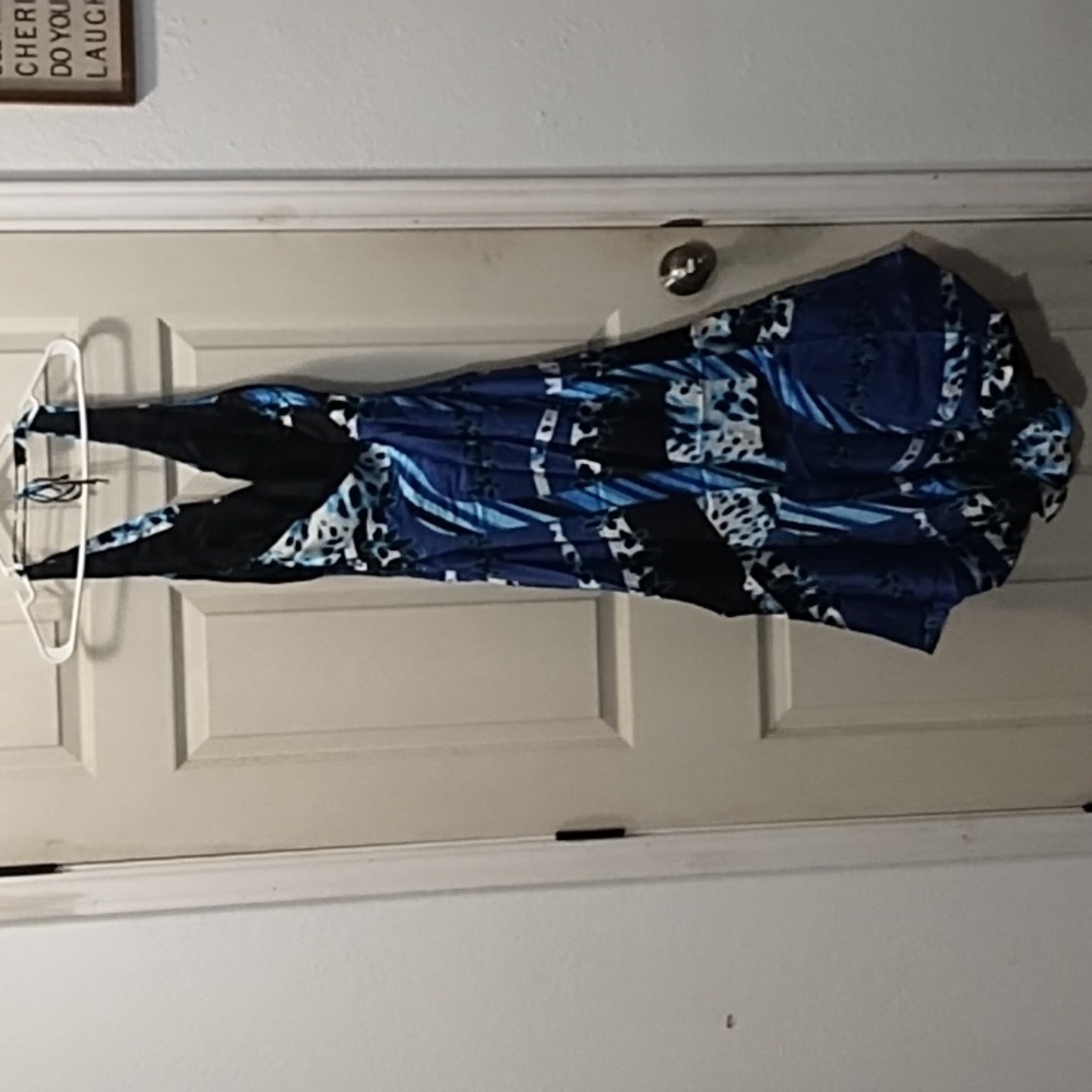 Cache Blue High Low Halter Sundress - Picture 3 of 4